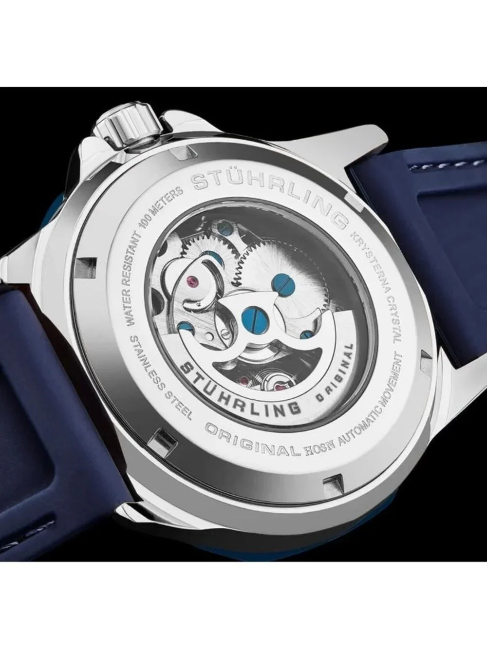NWT Stuhrling Original Legacy Automatic Silver Dial Men's Watch